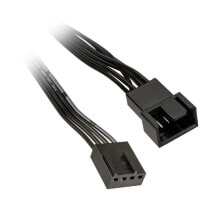 Купить компьютерные кабели и коннекторы KOLINK: Kolink 4-Pin PWM Verlängerung 30 cm - schwarz