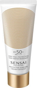 Sensai Silky Bronze Protective Suncare Cream for Body SPF 50+ (150 ml)