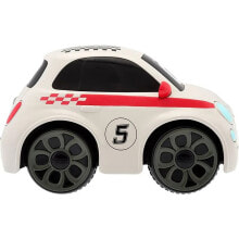 Купить куклы и пупсы для девочек Chicco: CHICCO Fiat 500 Sport Rc Z Pilotem Biały 07275 doll