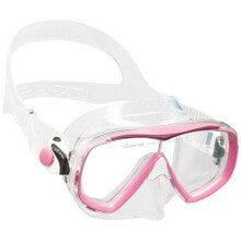 Masks and snorkels for scuba diving