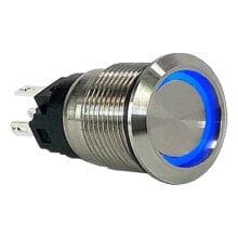 PROS AV11A211ER00 Blue LED D19 Anti-vandal Button