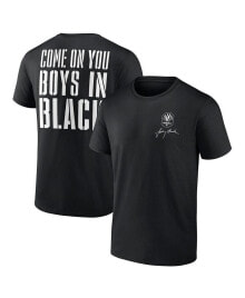Черные мужские футболки и майки