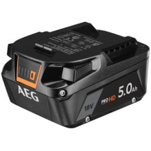 Batteries and chargers for power tools aEG - Pro Lithium Akku 18 Volt 5 -0 Ah - HIGH DEMAND Technologie. -L1850SHD