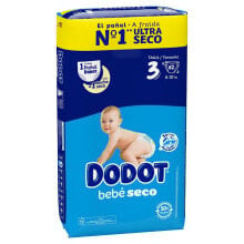 DODOT Stages Size 3 62 Units Diapers