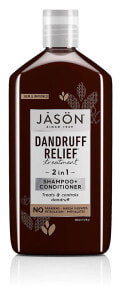 Шампуни для волос Jason Dandruff Relief 2 in1 Shampoo + Conditioner Шампунь-кондиционер против перхоти 355 мл