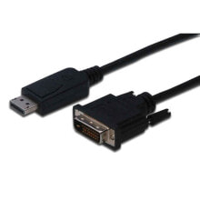 DisplayPort to DVI Adapter Digitus AK-340301-030-S Black