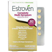 Витамины и БАДы для нормализации гормонального фона estroven, комплексное средство при менопаузе, 28 вегетарианских капсул