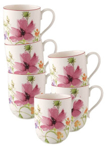 Mugs, cups, saucers and pairs