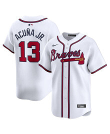 Nike men's Ronald Acuna Jr. White Atlanta Braves Home Limited Player Jersey