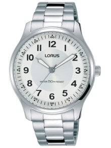 Мужские наручные часы с браслетом мужские наручные часы с серебряным браслетом Lorus RG217MX9 Classic Mens 36mm 5 ATM