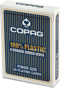 Развлекательные Колода игральных карт COPAG® Plastik Poker Jumbo