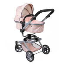 EUREKAKIDS Rainbow 2 in 1 360-folding stroller