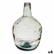 бутылка Плоский Декор 16,5 x 30 x 16,5 cm champagne (4 штук)