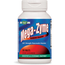 Пищеварительные ферменты nature's Way Mega-Zyme Ферменты поджелудочной железы 200 таблеток