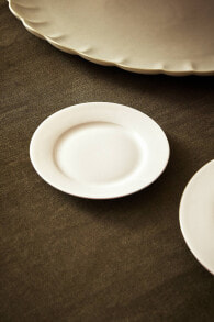 Rimmed bone china side plate