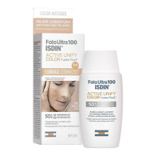 Sun Protection with Colour Isdin Foto Ultra Active Unify SPF 50+ 50 ml