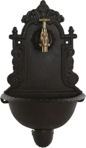 Garden fountain Home ESPRIT Iron 27 x 12,5 x 45 cm