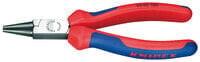 22 02 160 - Needle-nose pliers - Chromium-vanadium steel - Plastic - Blue/Red - 16 cm - 170 g