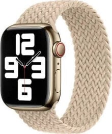 Apple APPLE PASEK APPLE WATCH 3K440ZM/A BRAIDED SOLO LOOP 45MM SIZE 7 STARLIGHT ORYGINALNA PLOMBA standard