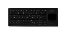 Клавиатуры aK-4400-G, PS/2, QWERTZ, Черный