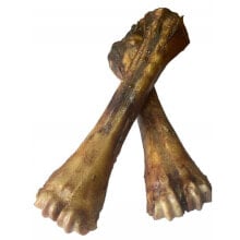 LUCZE Dried beef foot dog treat