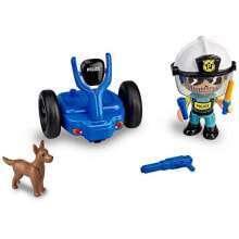 Развивающие игровые наборы и фигурки для детей FAMOSA Pinypon Action Segway Police Vehicle