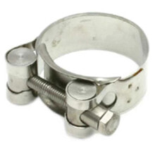 DRC Stainless Steel Clamp Muffler 36-39 mm