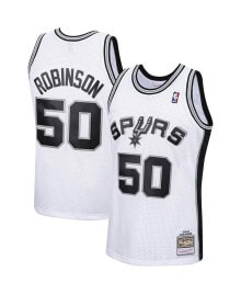 Men's David Robinson White San Antonio Spurs 1998-99 Hardwood Classics Swingman Jersey