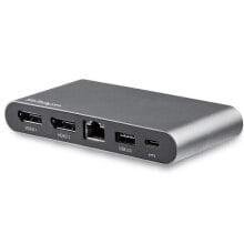USB-концентраторы StarTech.com DK30C2DAGPD док-станция для ноутбука Проводная USB 3.2 Gen 1 (3.1 Gen 1) Type-C Черный