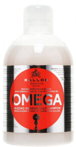 Regenerierendes Shampoo mit Omega-6-Komplex und Makadamia-Öl - Kallos Cosmetics Omega Hair Shampoo