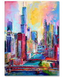 Trademark Global richard Wallich 'Chicago 3' Canvas Art - 35