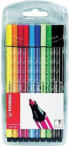 Фломастеры для рисования для детей фломастеры STABILO 10 цветов (6806/PL K)
