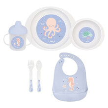 Посуда для малышей SARO Microwave Tableware 6 Units Ocean Life