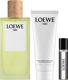 Loewe Aire - Duftset (Eau de Toilette 100ml + Eau de Toilette 10ml + Körperbalsam 75ml)