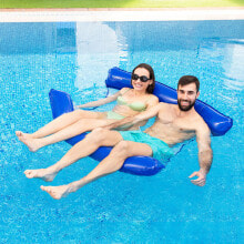 Надувные матрасы для плавания двухместный надувной водный гамак для бассейна Twolok InnovaGoods