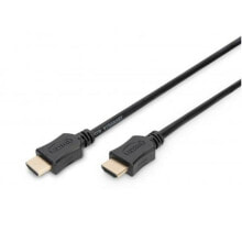 Купить компьютерные кабели и коннекторы Digitus by Assmann: Кабель HDMI Digitus by Assmann AK-330107-100-S Чёрный 10 m