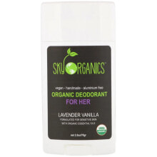 Дезодоранты Sky Organics