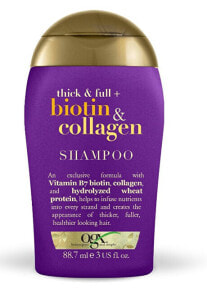 Шампуни для волос ogx Biotin &amp; Collagen Shampoo Шампунь для густых волос с биотином и коллагеном 88 мл