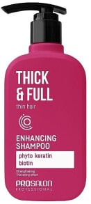 Stärkendes Shampoo für dünnes und geschwächtes Haar - Prosalon Thick & Full Enhancing Shampoo