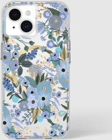 Case mate Case Mate Rifle Party Co. Garden Party Blue case, MagSafe - iPhone 15