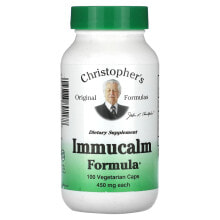 Christopher's Original Formulas, Immucalm Formula, 450 мг, 100 вегетарианских капсул