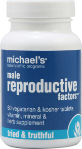 Витамины и БАДы для мужчин michael's Naturopathic Programs Male Reproductive Factors Витаминно-минеральный комплекс для мужчин 60 таблеток