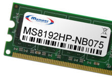 Модули памяти (RAM) memory Solution MS8192HP-NB075 модуль памяти 8 GB