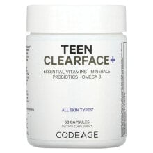 Teen Clearface Vitamins, 60 Capsules