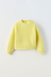 Knitted sweaters for girls
