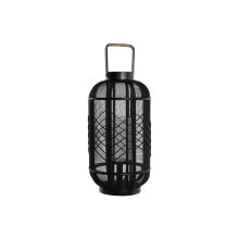 Candleholder Home ESPRIT Black Metal 25,5 x 25,5 x 46,5 cm