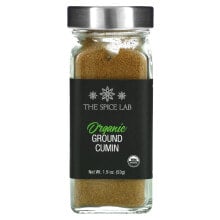 Специи, приправы и пряности the Spice Lab, Органический молотый тмин, 53 г (1,9 унции)