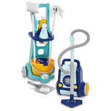 ECOIFFIER Cleaning Cart With Vacuum Cleaner