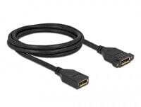 87101 - 2 m - DisplayPort - DisplayPort - Female - Female - 3840 x 2160 pixels