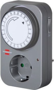 Умные розетки, выключатели и рамки Brennenstuhl Mechanical timer MZ 20 (1412020000)